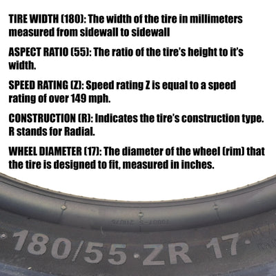 Continental ContiSportAttack 2 120/70ZR17 Front & 180/55ZR17 Rear Sports Motorcycle Tires - High-Performance Grip, Enhanced Stability, and Quick Warm-Up 120/70-17, 180/55-17