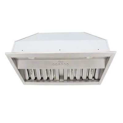 Awoco RH-BQ-X36 Awoco RH-BQ-X36 36'W 18-1/2'D Built-in Insert 4 Speeds Stainless Steel Range Hood for Wood Hood