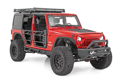 Rough Country LED Roof Rack System for 2007-2018 Jeep Wrangler JK - 10615