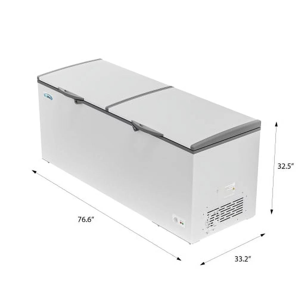 KoolMore 77 in. Commercial Chest Freezer 24 cu ft.