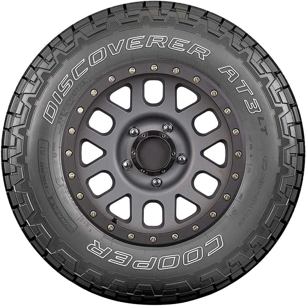 Pair of 2 (TWO) Cooper Discoverer AT3 LT LT 235/80R17 Load E 10 Ply AT A/T All Terrain Tires Fits: 2011-18 Chevrolet Silverado 3500 HD LTZ, 2011-13 Ram 3500 Laramie Longhorn