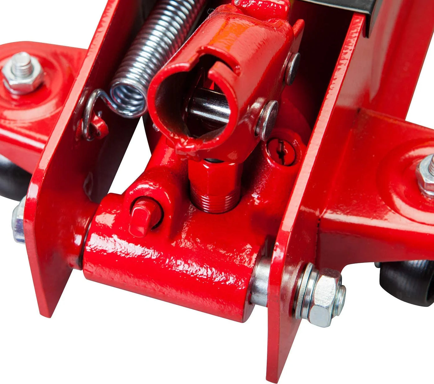 Big Red Hydraulic Low Profile Floor Jack with Single Piston Quick Lift Pump, 2.5 Ton, Red, W8255AM