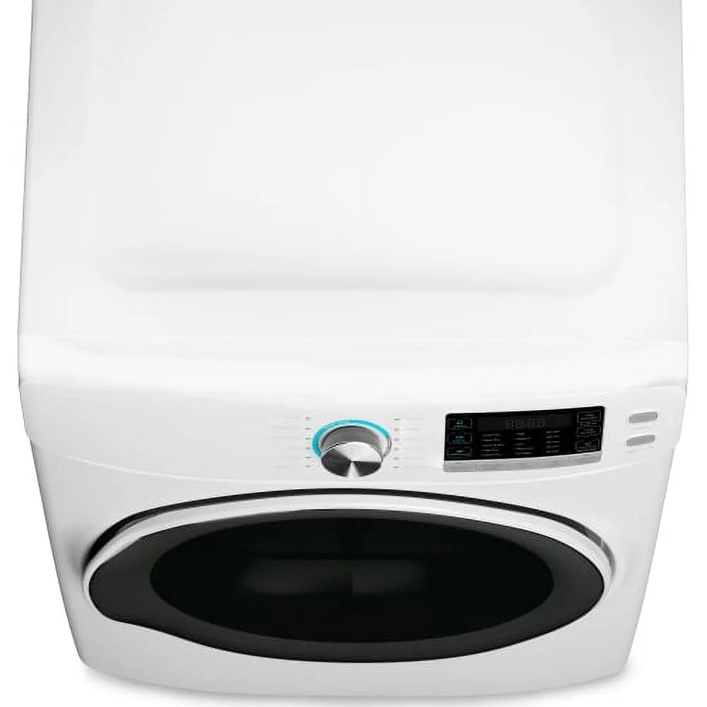 KoolMore 8 Cu. ft. Large Capacity Stackable Vented Electric Stackable Front Load Dryer in White, 240V.