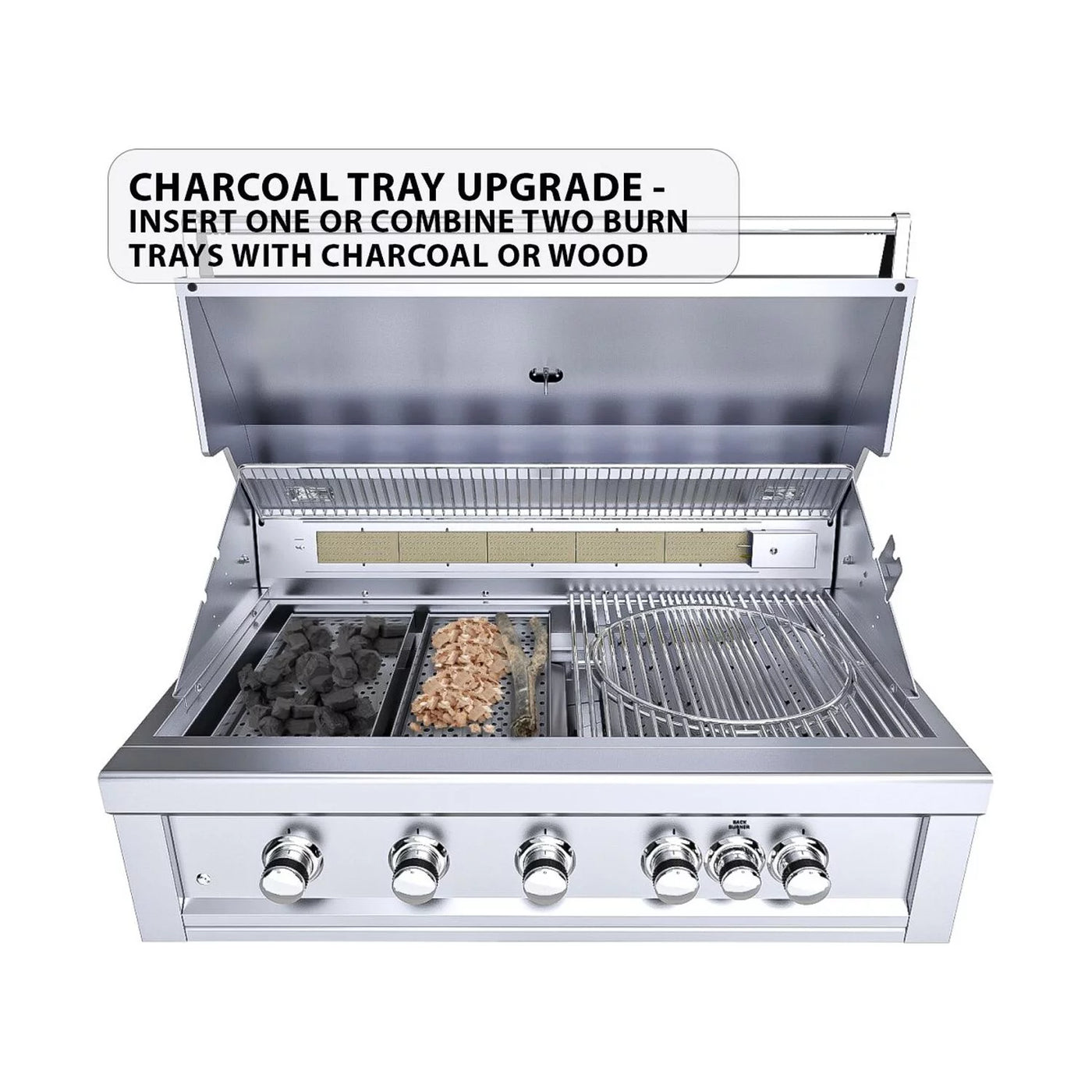 Ruby 5 Burner Pro-Sear 42" With IR- Natural Gas