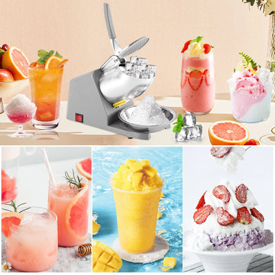 Ice Maker,Dual Ice Maker Shaved Ice Ice Shaver Siuke Buzhi Havou Mizuh Maker Ice Shaved