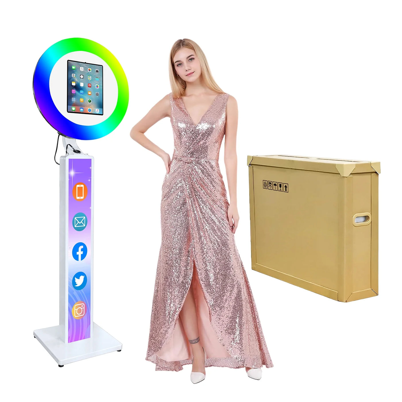 Ipad Photo Booth Selfie Photobooth Machine for Wedding Ipad PhotoBooth Weddings Parties Events