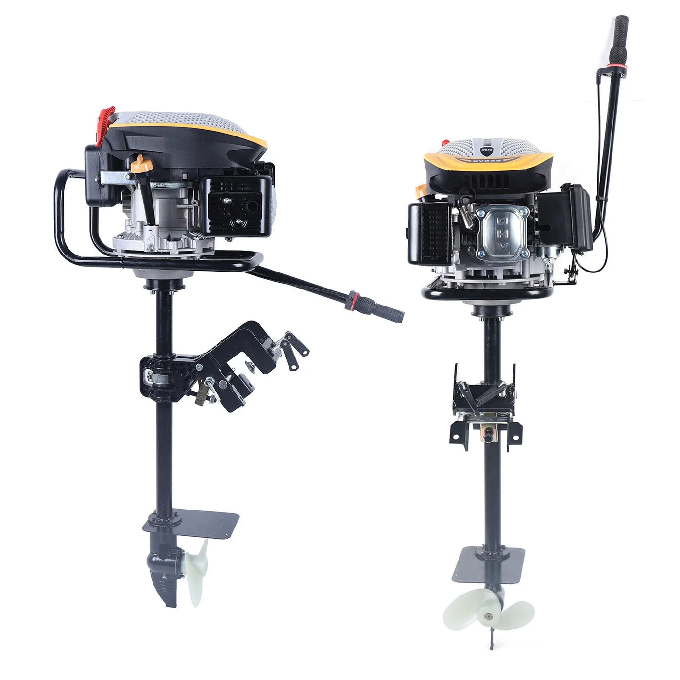 4 Stroke 3.2KW Outboard Boat Motor Engine & Air Cooling System Heavy Duty