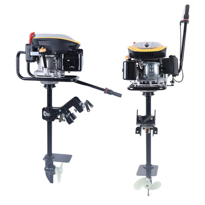 4 Stroke 3.2KW Outboard Boat Motor Engine & Air Cooling System Heavy Duty