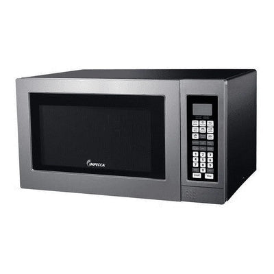 Impecca CM-1295ST 22 Countertop Microwave with 1.2 cu. ft. Capacity Convection Grill and 1000 Watts Cooking Power in Stainless Steel