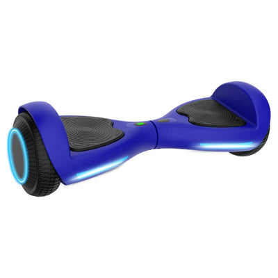 GOTRAX FX3 Hoverboard for Kids Adults,200W Motor 6.5" LED Wheels 6.2mph Speed Hover Board, Blue