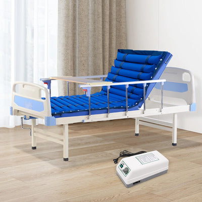 Alternating Pressure Pad Air Mattress Topper for Hospital Bed with Pump Prevent Bed Sores