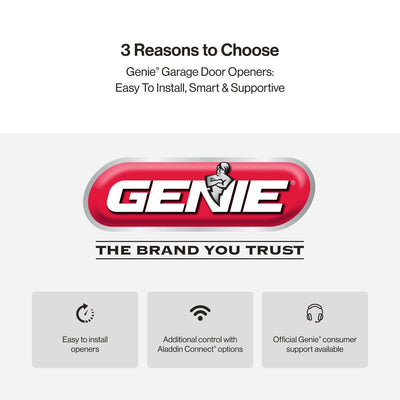 Genie Chain Drive 750 3/4 HPc Garage Door Opener w/Battery Backup - Heavy Duty -