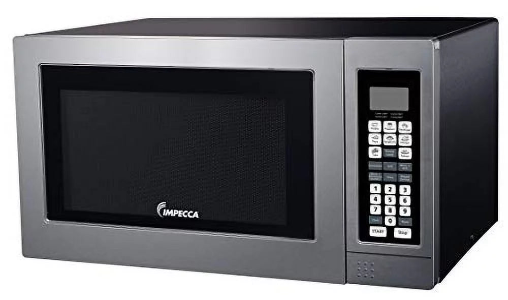 Impecca CM-1295ST 22 Countertop Microwave with 1.2 cu. ft. Capacity Convection Grill and 1000 Watts Cooking Power in Stainless Steel