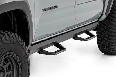 Rough Country SRL2 Adjustable Aluminum Steps for 2005-2023 Toyota Tacoma - 71096