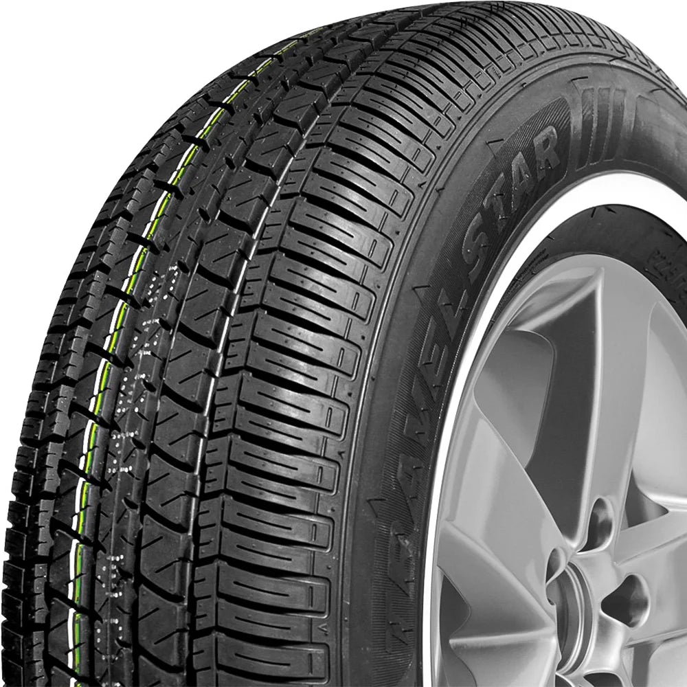 Set of 4 (FOUR) Travelstar UN106 155/80R13 79T A/S All Season Tires Fits: 1988-92 Toyota Corolla LE, 1995-96 Toyota Tercel DX