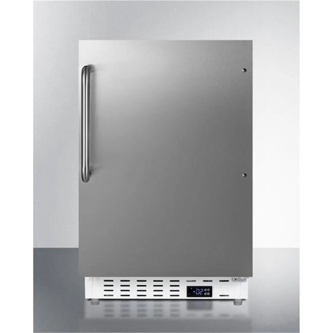 32 x 19.88 x 22.5 in. ADA Compliant Built-In Freestanding Manual Defrost All-Freezer, White Cabinet