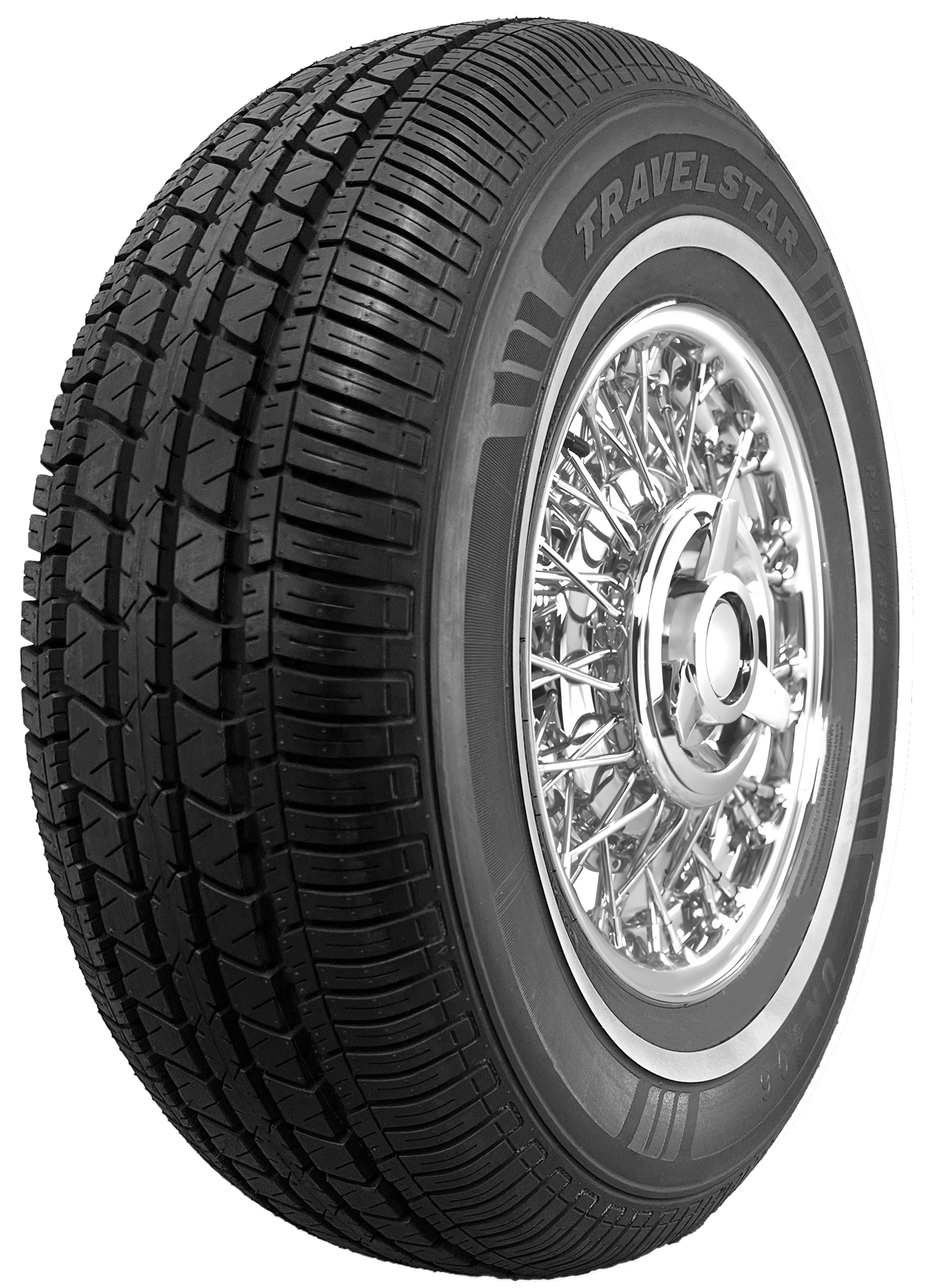 Travelstar UN106 All Season 175/75R14 86T Passenger Tire 175/75/14,White Wall 14mm(Tire Only)