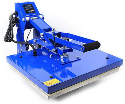 WUZSTAR Auto Open Heat Press Transfer,Clamshell Base T-shirt Sublimation Machine 16"x20"