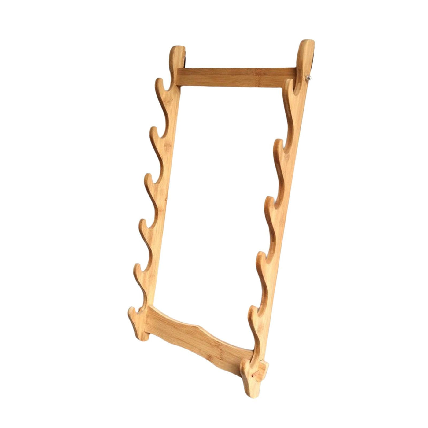 Solid Wood Wall Display Rack, Wall Mounted Bracket Hanger, Wooden Frame Rack, Horizontal Support for Room Dojo Tier