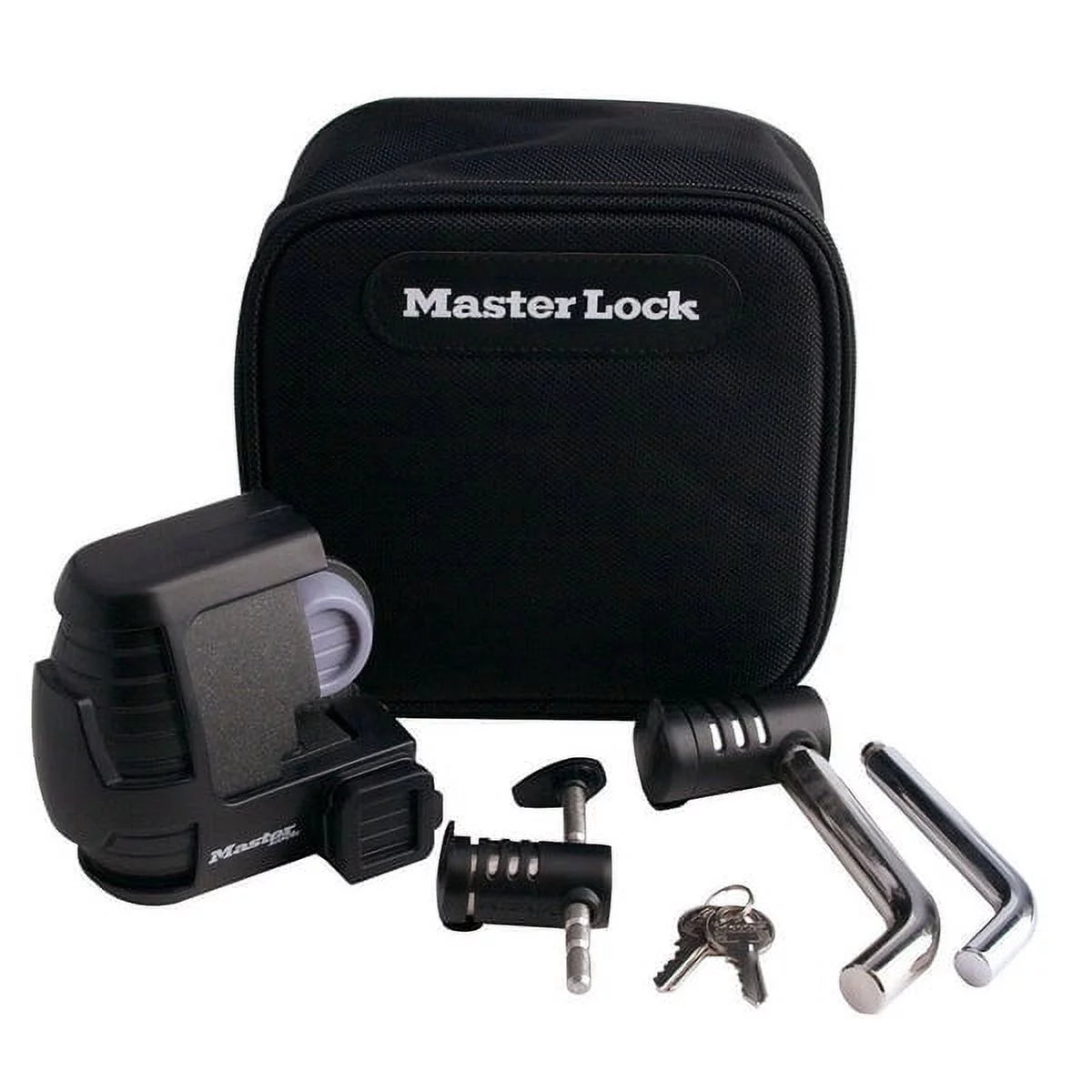 1 PC,Master Lock 3794DAT Trailer Coupler/Hitch Pin Lock Set, Black