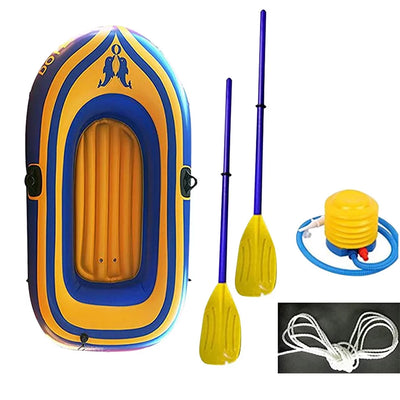 Leisure 2-Person Inflatable Dinghy Boat Fishing Rafting Water Sports Canoe Inflatable Adults Inflatable Bungee Inflatable Evacuation Slide Inflatable Valentines Inflatable Single Inflatable Kayak