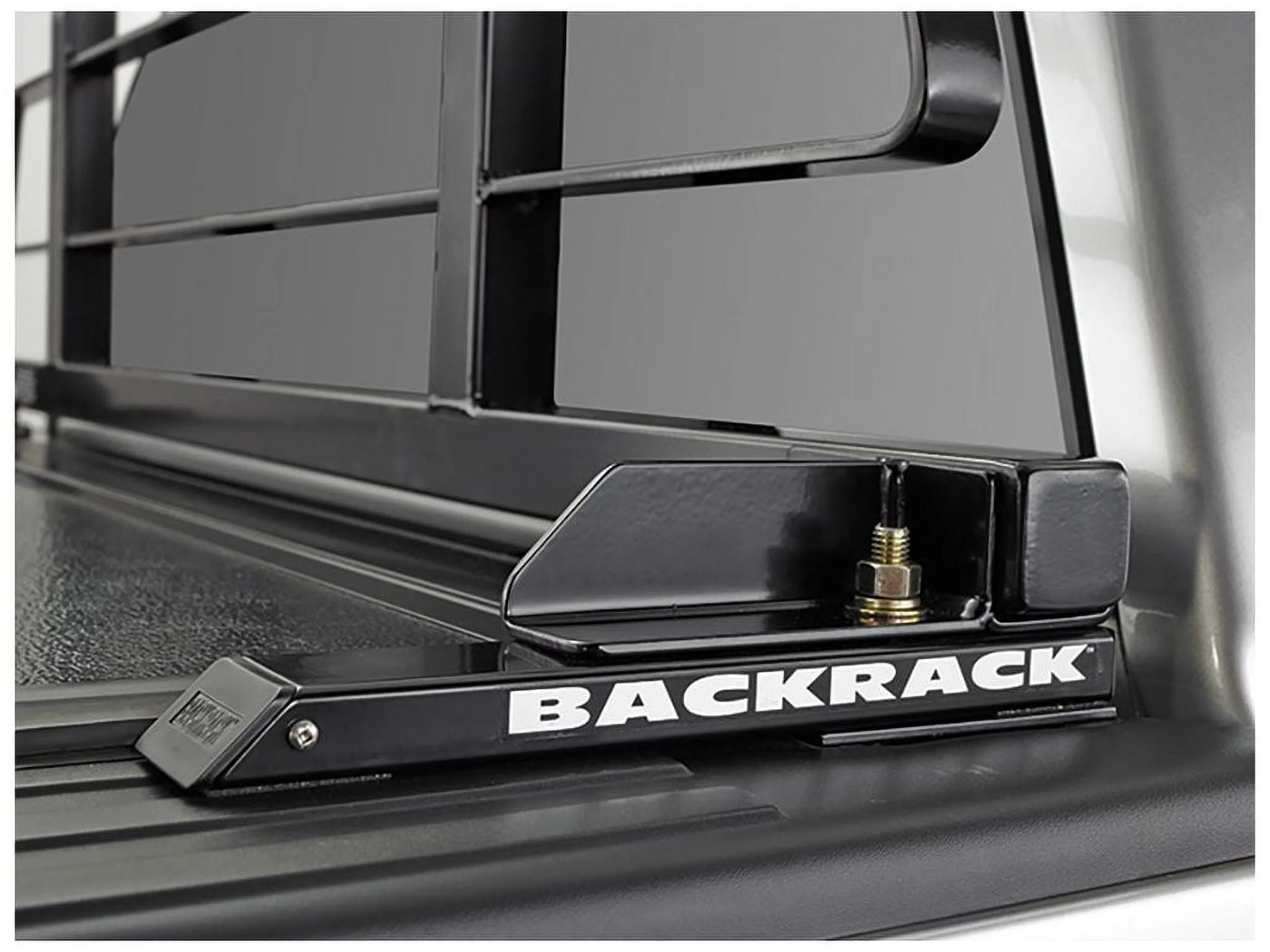 BACKRACK by RealTruck | Hardware Kit for use w/ Wide-Top Tonneau, Black, No Drill | 50327 | Compatible with 2016-2023 Toyota Tacoma; 2005-2015 Toyota Tacoma w/ Utility Track System