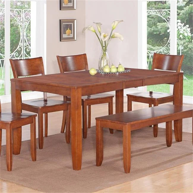 Wooden Imports Furniture LY-T-ESP Lynfield Rectangular Dining Table - Espresso